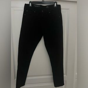 NWOT AG Adriano Goldschmied Farrah Skinny Ankle Black 30R